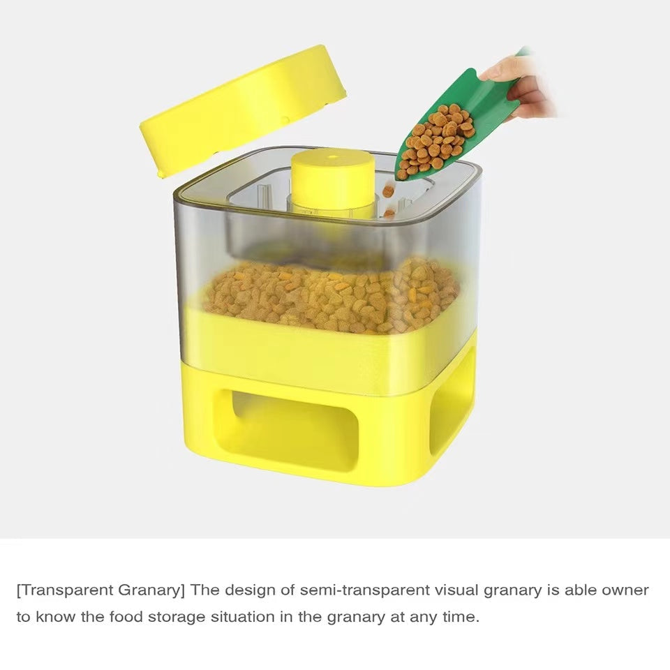 Jouet Distributeur de Nourriture Interactif pour Animaux de Compagnie Original et Amusant, Distributeur Lent pour Animaux de Compagnie, Jouet Contenant pour l'Alimentation Lente des Animaux de Compagnie
