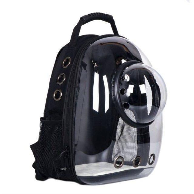 Sac à dos de transport transparent pour chat et chien