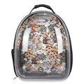 Sac à dos de transport transparent pour chat et chien