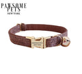 Collier Rustique Réglable pour Petit Chien & Chat – Nylon | Tailles S & M