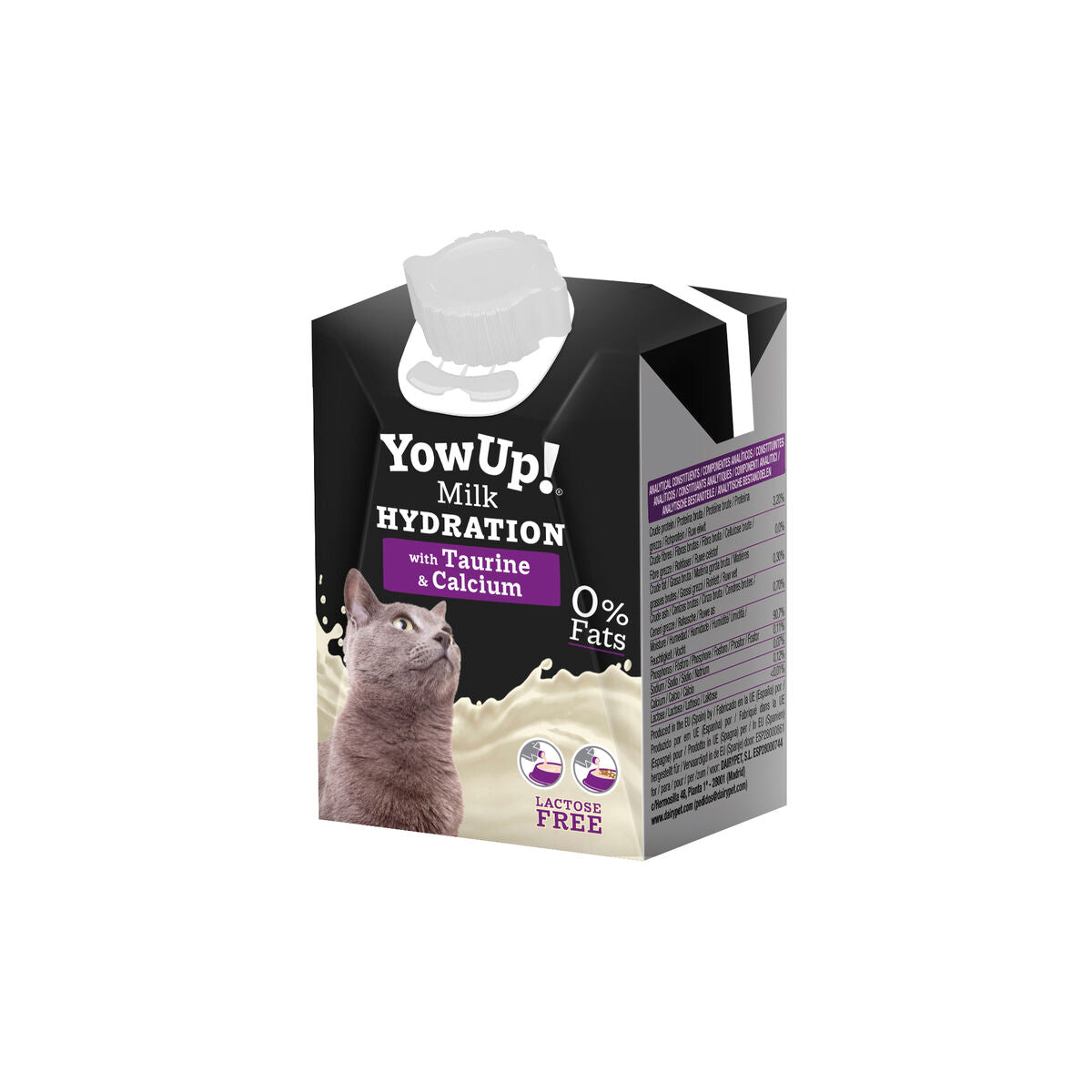 YowUp Hydrating Cat Food – Pack of 12 x 200 ml | Lactose-Free