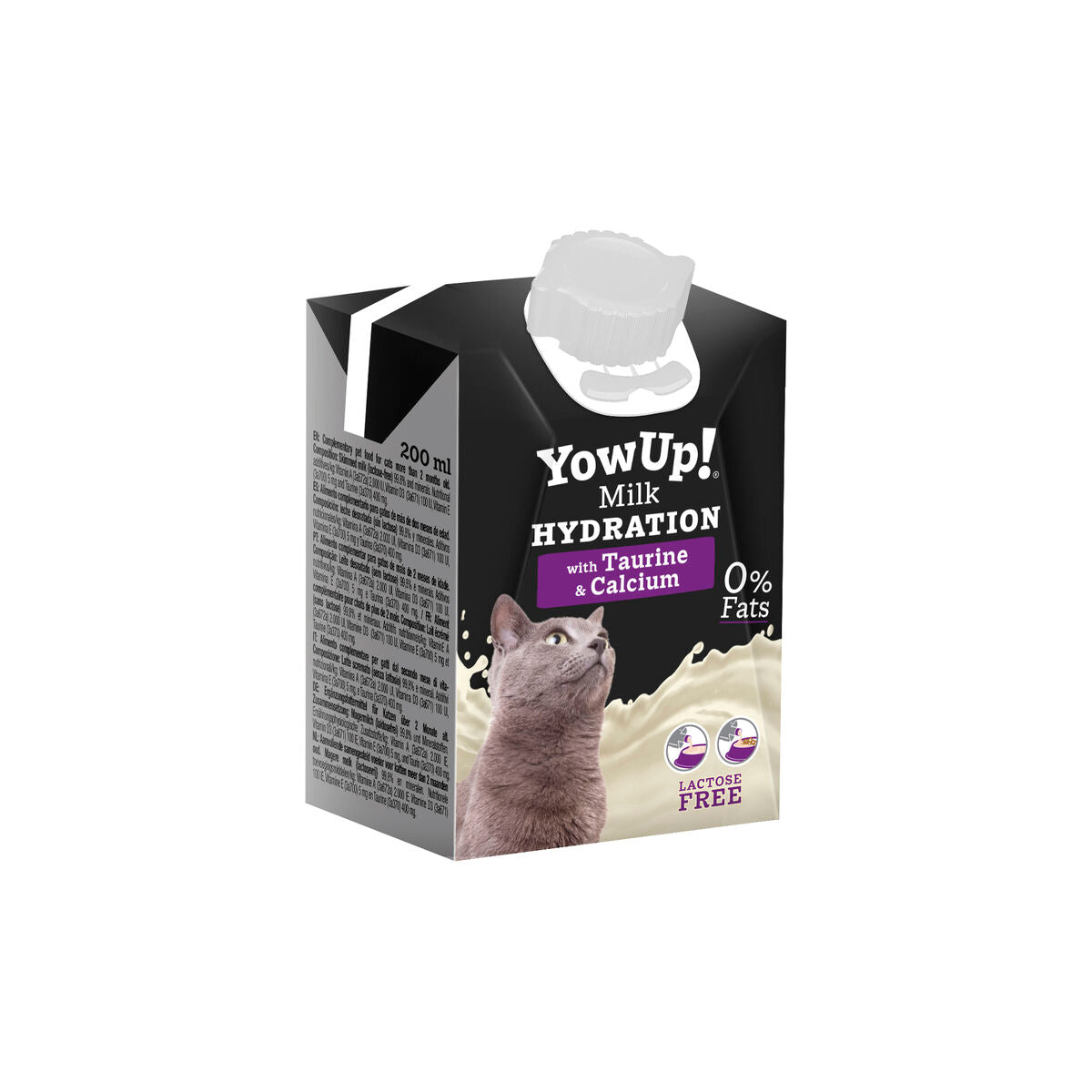 YowUp Hydrating Cat Food – Pack of 12 x 200 ml | Lactose-Free