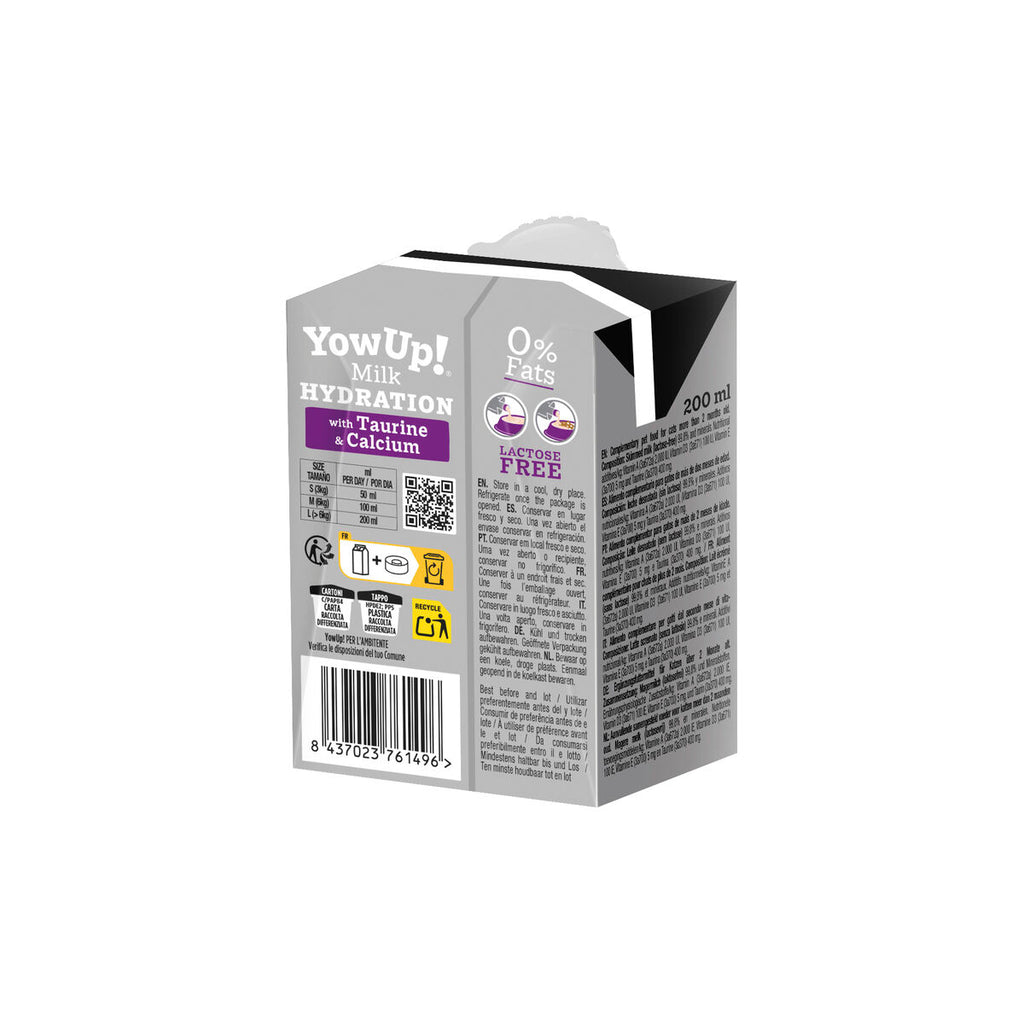 YowUp Hydrating Cat Food – Pack of 12 x 200 ml | Lactose-Free