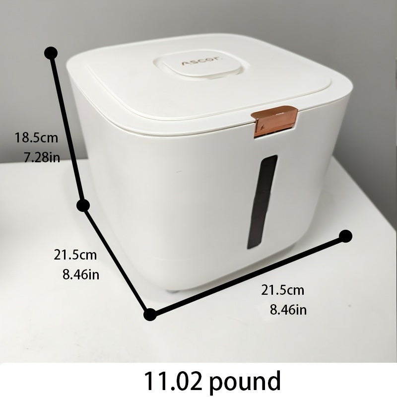 Airtight Pet Food Storage Container – 14.97 kg | Flip-Top Lid
