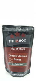 Natural Dog Treats – Cheesy Chicken Bones | Oven Baked