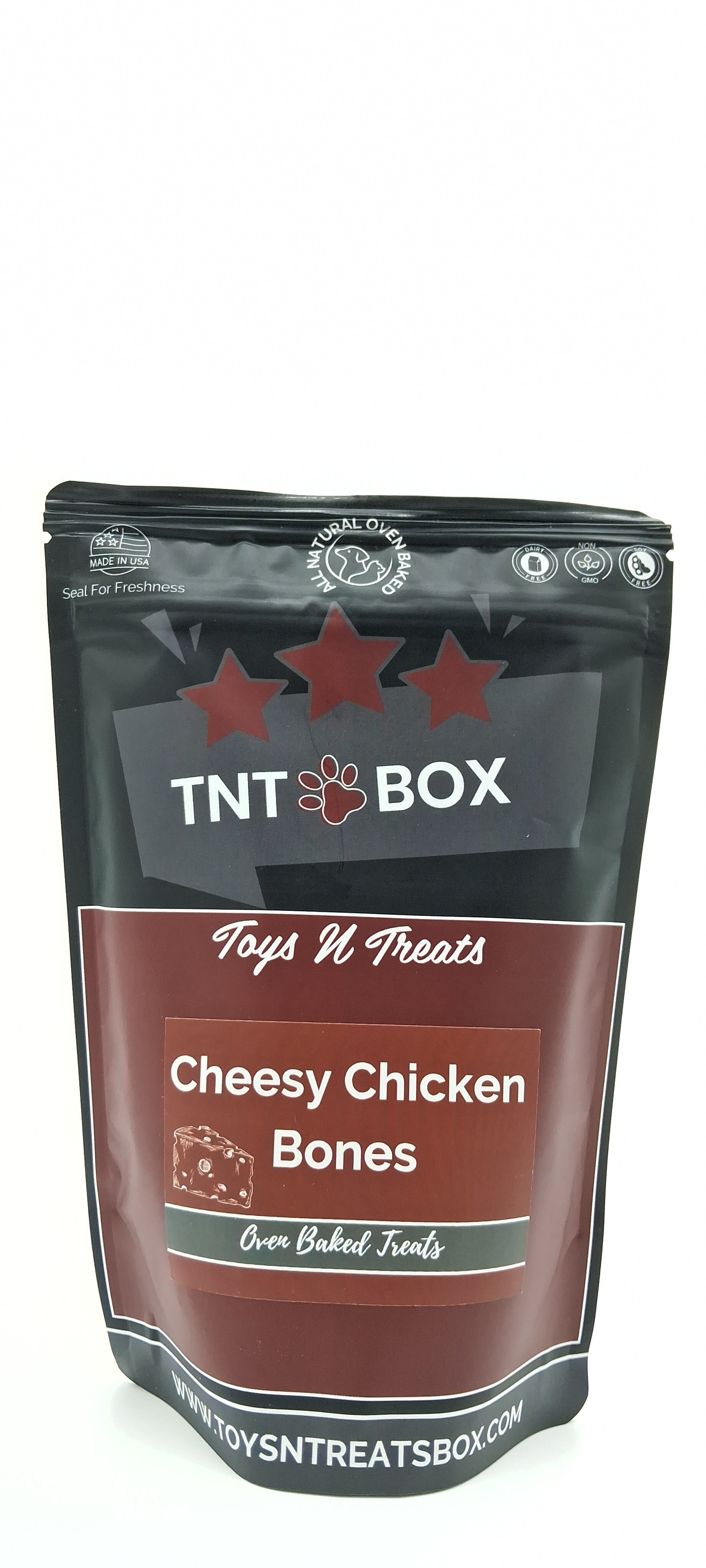 Natural Dog Treats – Cheesy Chicken Bones | Oven Baked