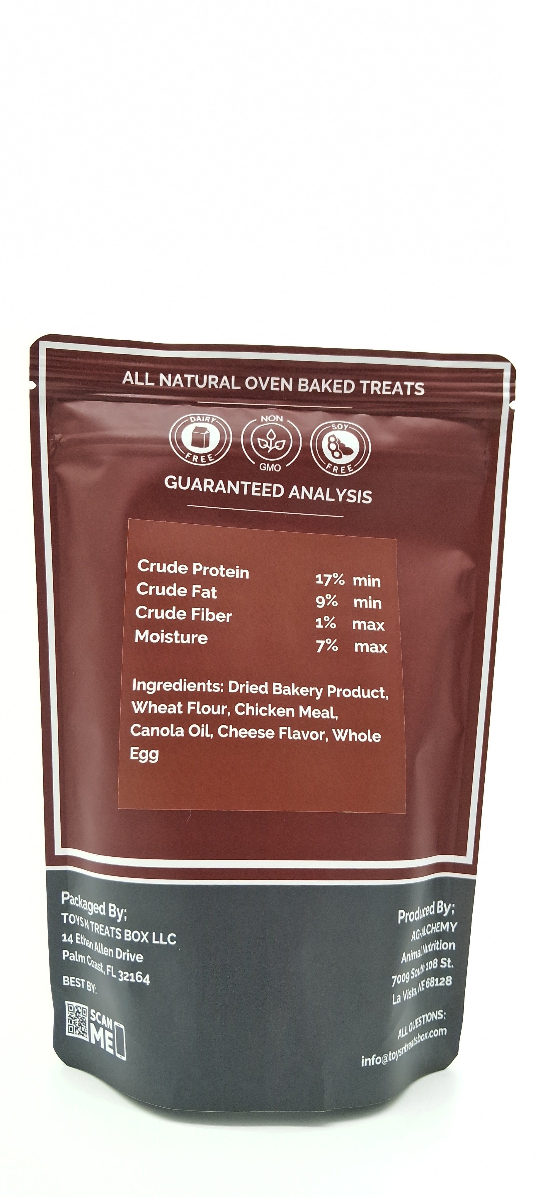Natural Dog Treats – Cheesy Chicken Bones | Oven Baked