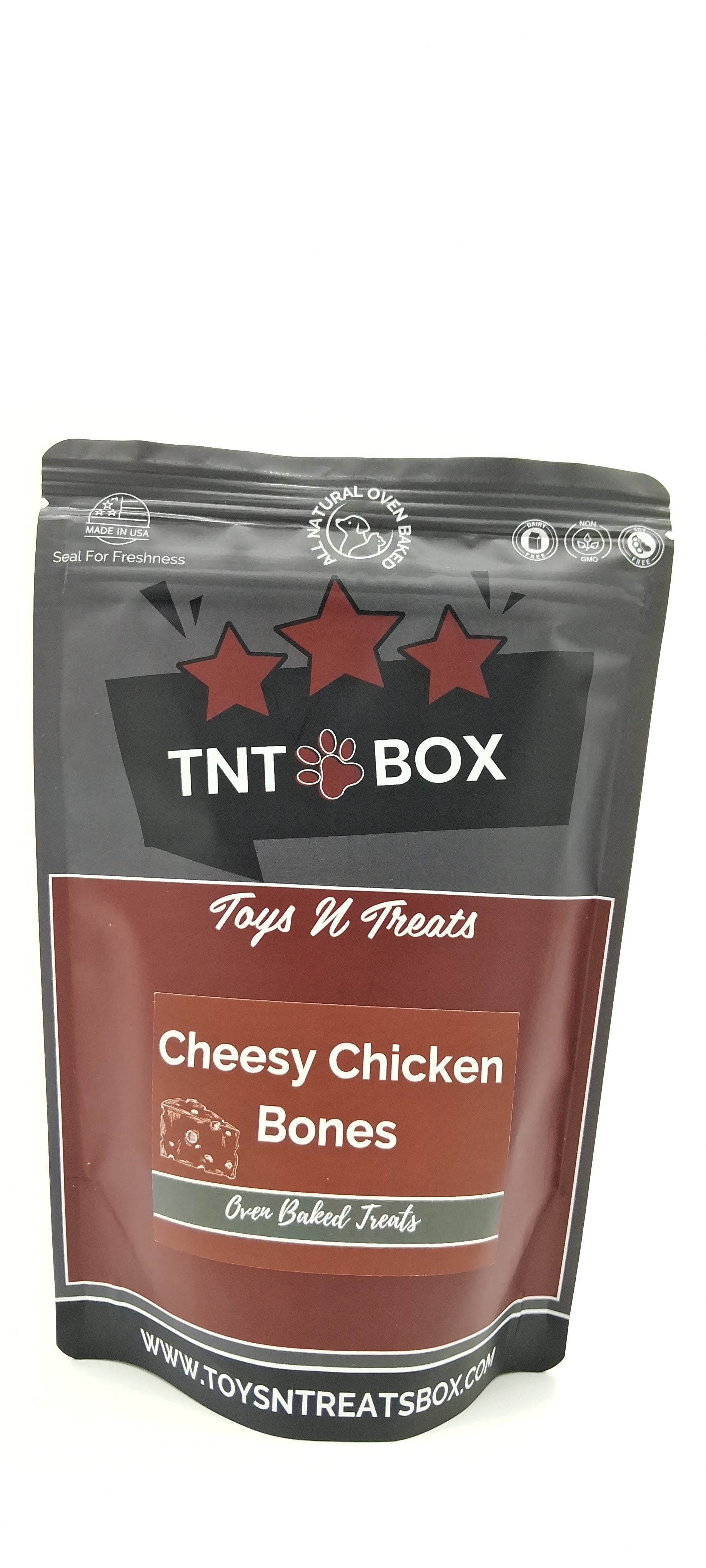 Natural Dog Treats – Cheesy Chicken Bones | Oven Baked