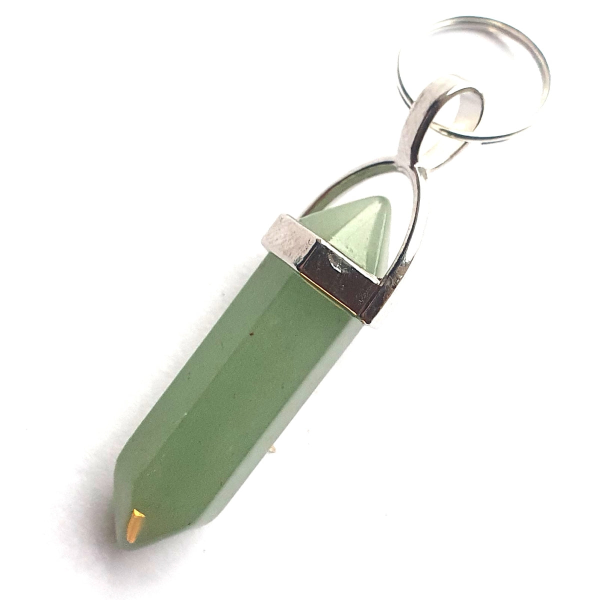 Breloques pour animaux de compagnie en pierre précieuse de cristal pointue